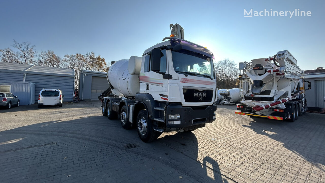 автобетоносмеситель Cifa  на шасси MAN TGS 41.480 8x4 cifa 12m3 + hydraulic gutter 10m