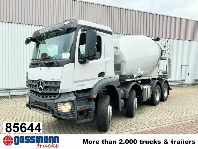 новый автобетоносмеситель Liebherr  на шасси Mercedes-Benz Arocs 3240 B 8x4/4, Liebherr HTM 905 Mischer ca