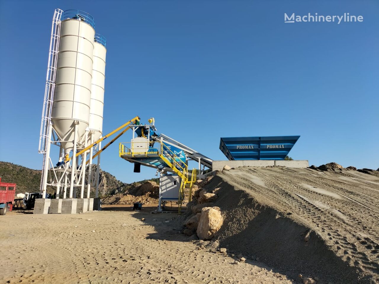 новый бетонный завод Promax Mobile Concrete Batching Plant PROMAX M60-SNG (60m3/h)