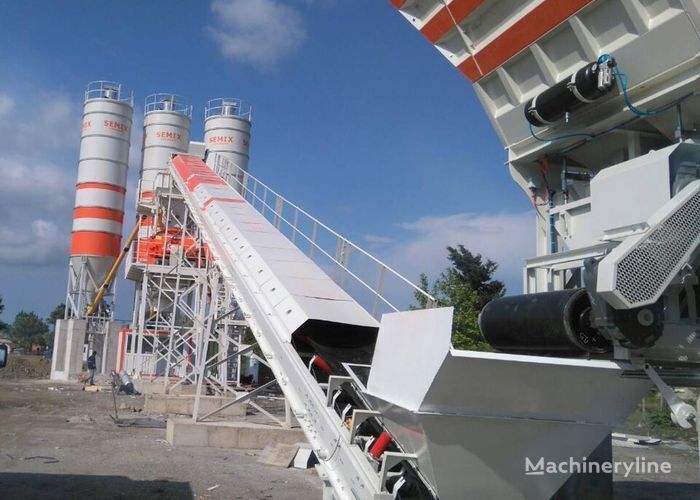 новый бетонный завод Semix Stationary 200 STATIONARY CONCRETE BATCHING PLANTS 200m³/h