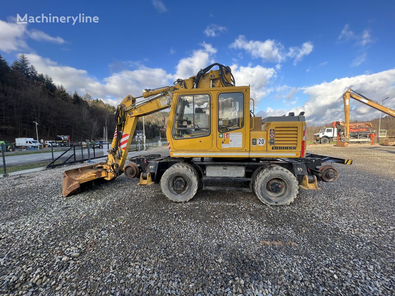 экскаватор на рельсовом ходу Liebherr A900zw