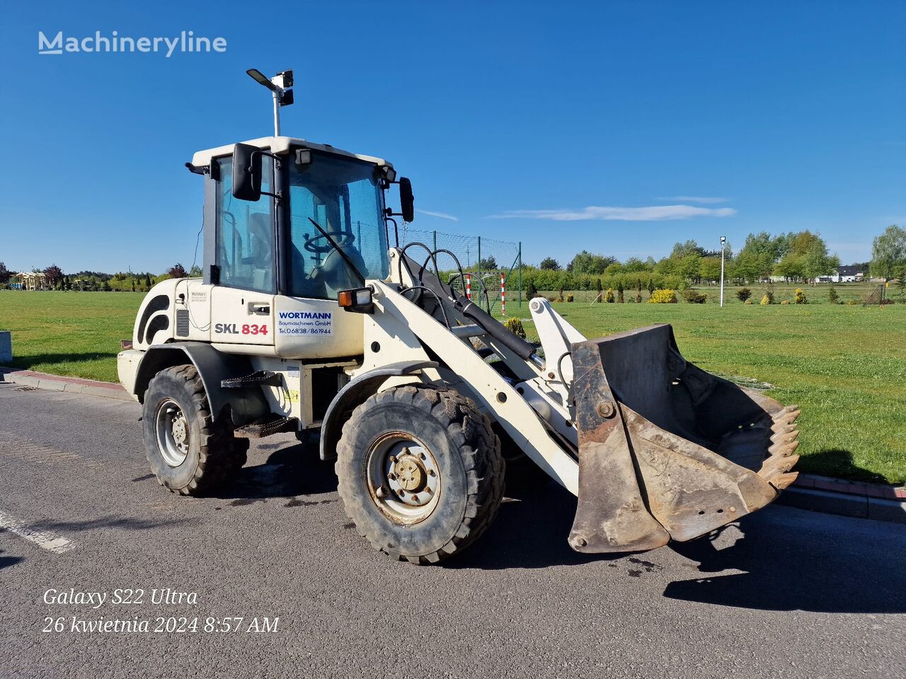 фронтальный погрузчик Terex SKL834