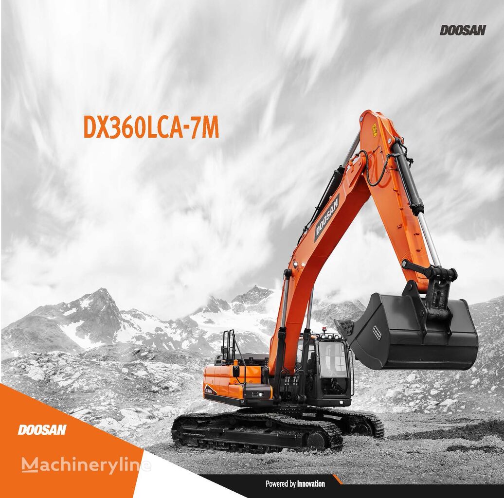 новый гусеничный экскаватор Doosan DX360LCA-7M